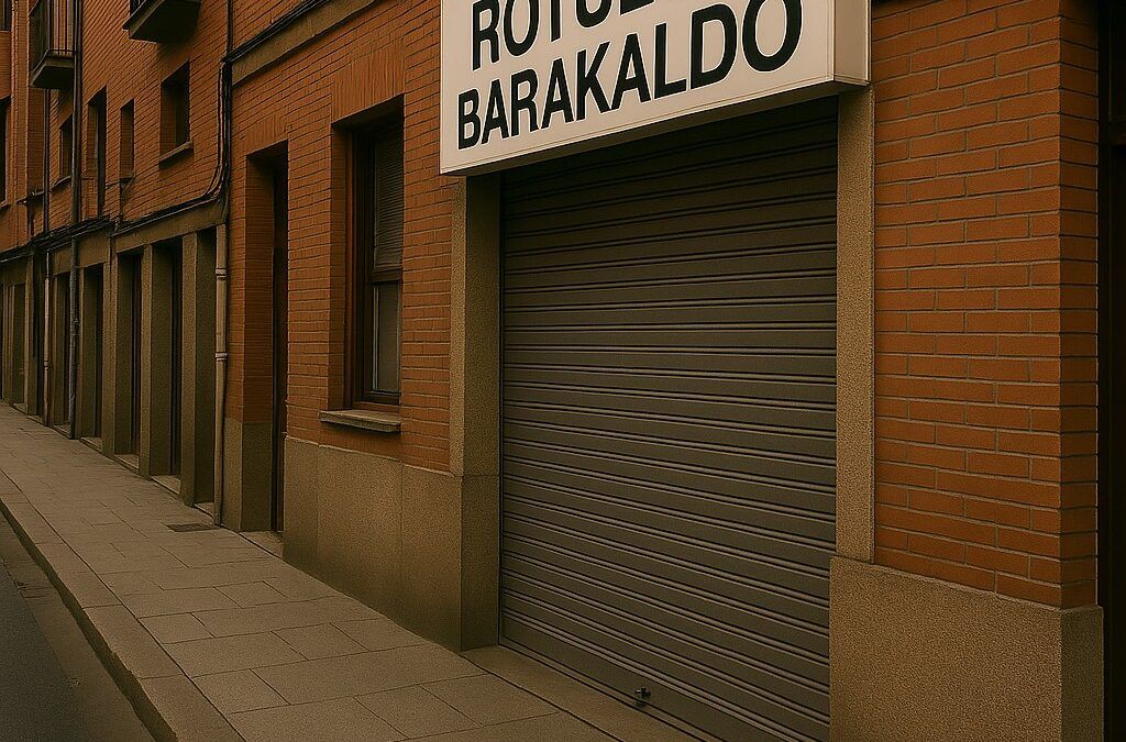 Rótulos para tiendas y negocios en Barakaldo: tipos, materiales y normativa