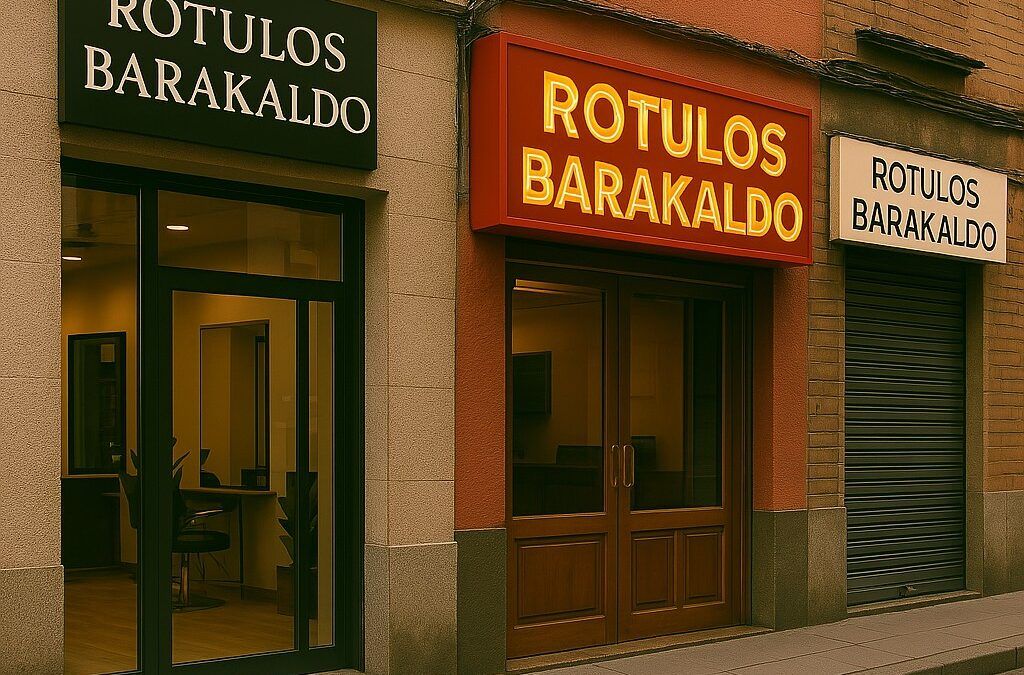 Rótulos para peluquerías, bares y tiendas de barrio: ejemplos e ideas